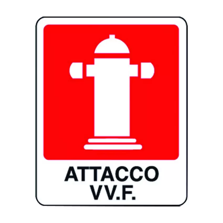 CARTELLO ATTACCO V.V.F.