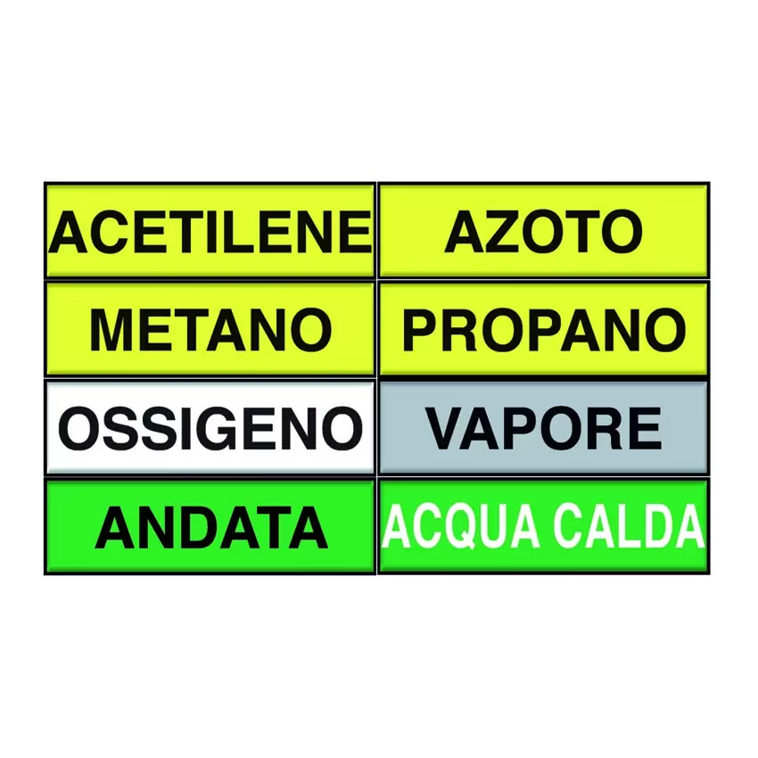 CARTELLI SEGNALETICI ADESIVI