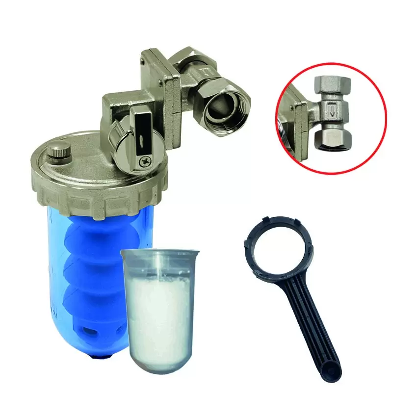 DOSATORE PROPORZIONALE DI POLIFOSFATI IN POLVERE CON BY-PASS DOSAFER SG