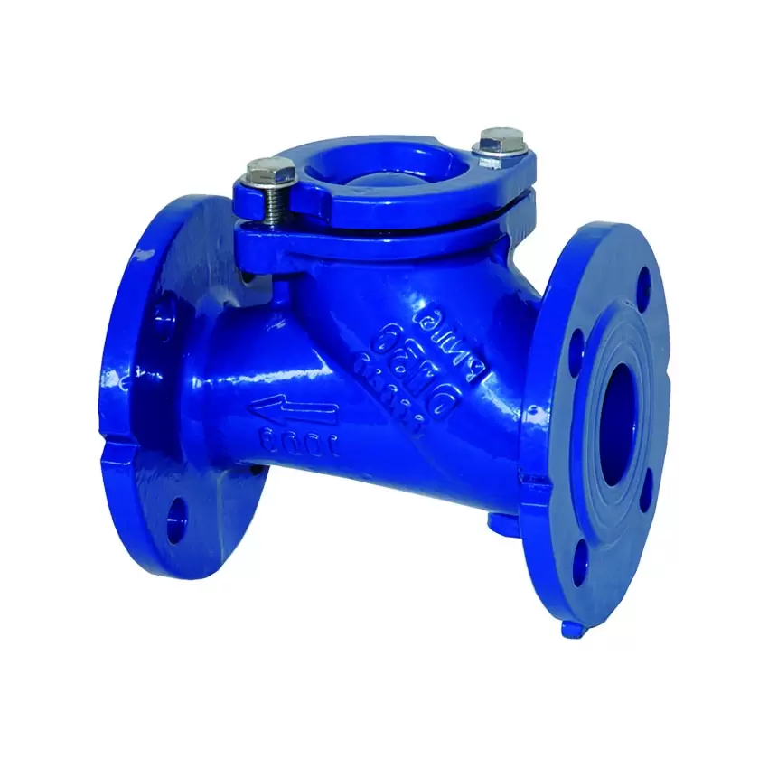 VALVOLA DI RITEGNO A PALLA FLANGIATA